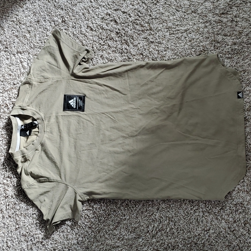 Adidas scallop tee